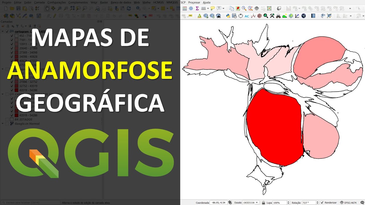 Como Fazer Mapas de Anamorfose Geográfica no QGIS