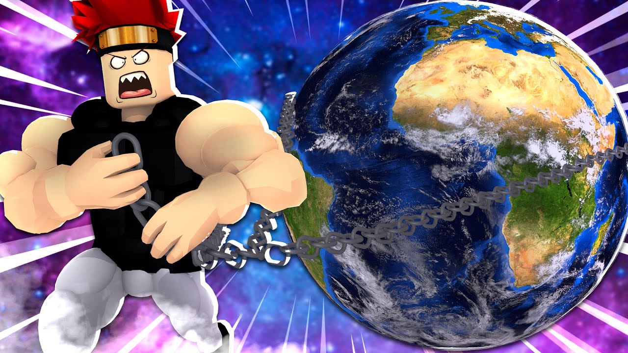 RENASTE CEL MAI FORTOS OM! Roblox Strongman Simulator
