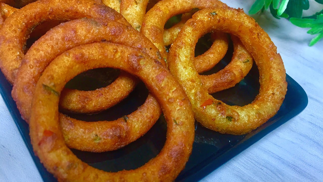 Potato Garlic Rings recipe/Easy &super crispy Potato Rings #potatogarlicrings