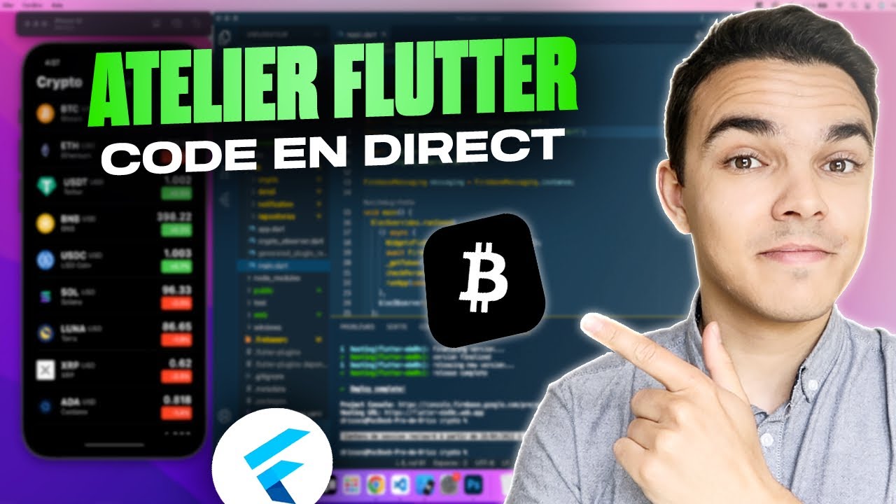 Je Code Une Application Flutter De Cryptomonnaie Avec Vous !