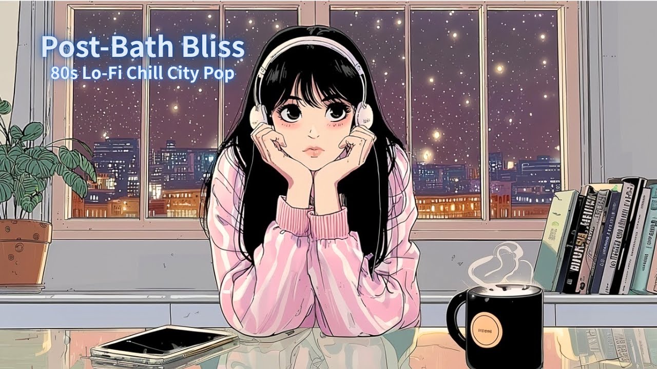 Post-Bath Blissー80s Lo-Fi Chill City Pop for Study & Relax