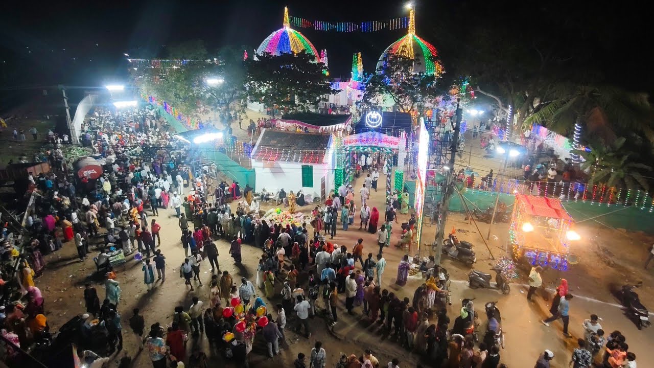Bapatla శ్రీ శ్రీ శ్రీ హజరత్ సయ్యద్ ఖుద్ బుద్దీన్ షా ఖాకై మస్తాన్  darga  bapatla ursu, on 15-1-2026