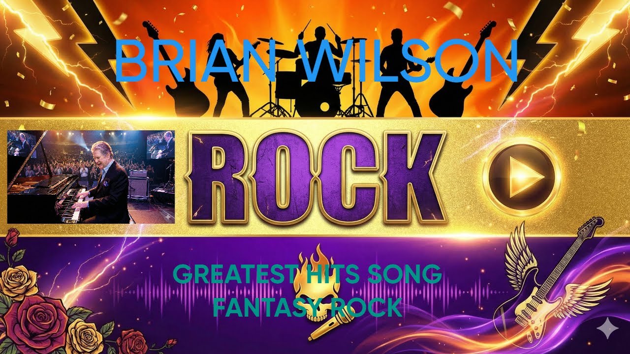 MUSIC LISTENING BRIAN WILSON GREATEST HITS SONG FANTASY ROCK VOL 1