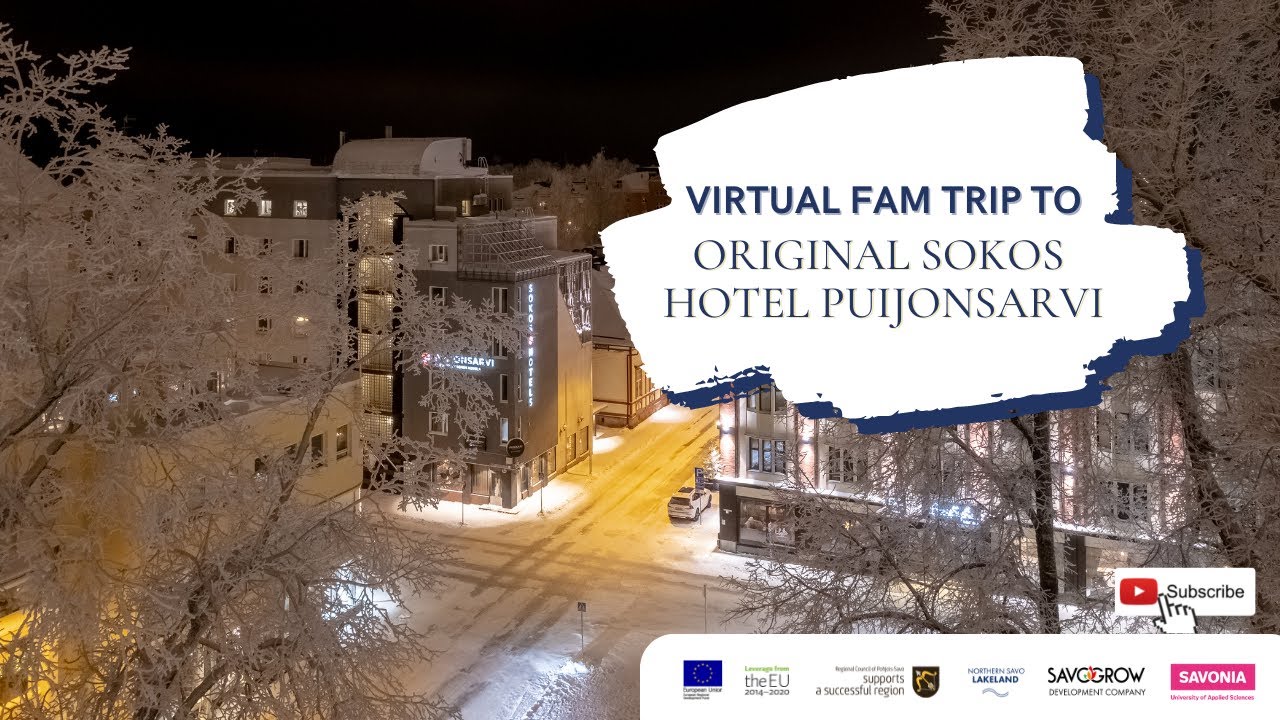 Virtual Fam Trip to Northern Savo Lakeland: Original Sokos Hotel Puijonsarvi