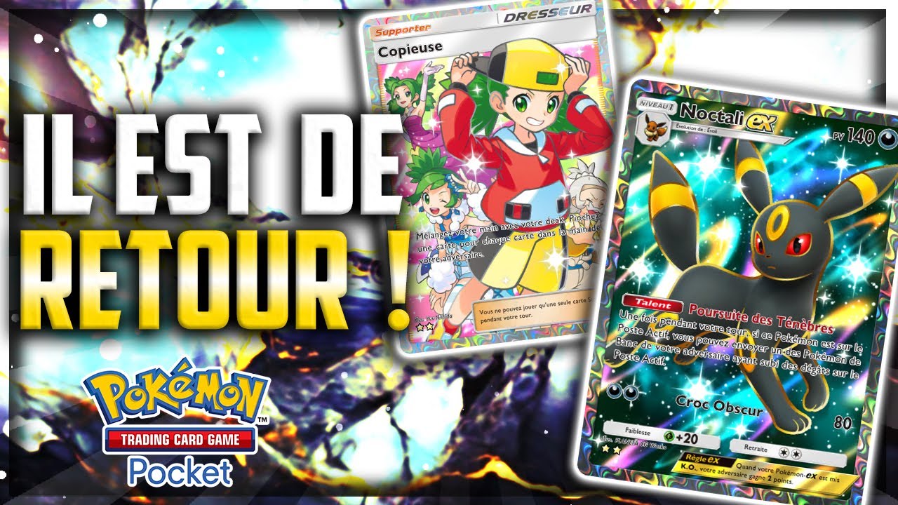 NOCTALI REVIENT CASSER LA META (Merci Amphinobi) sur Pokemon TCG Pocket