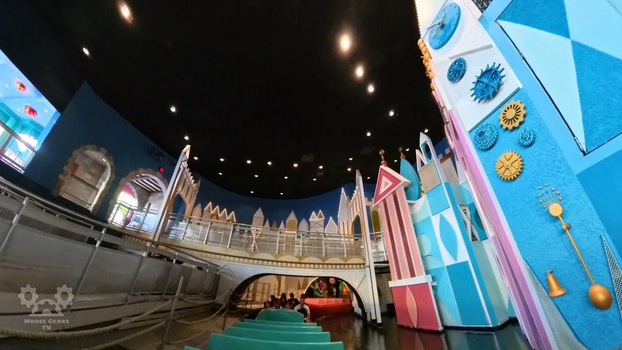 It's a Small World Backward POV & FAST: A Zippy Reverse Tour at Walt Disney World 2024