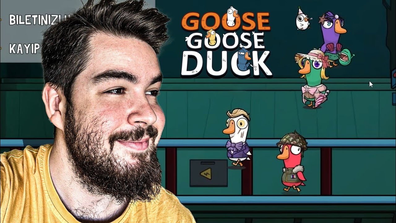 TRENLE TEHLİKELİ DANS ! | Goose Goose Duck