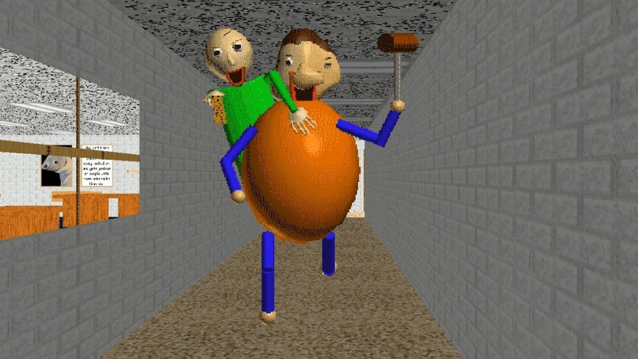Bully Helps Baldi (Remastered) █ Baldi's Basics █