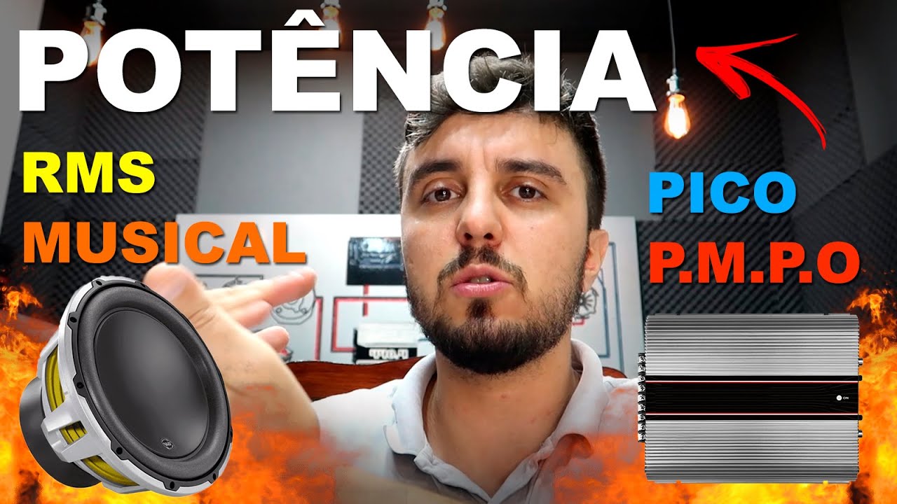 POTÊNCIA RMS, MUSICAL, de PICO E PMPO - QUAL A DIFERENÇA?