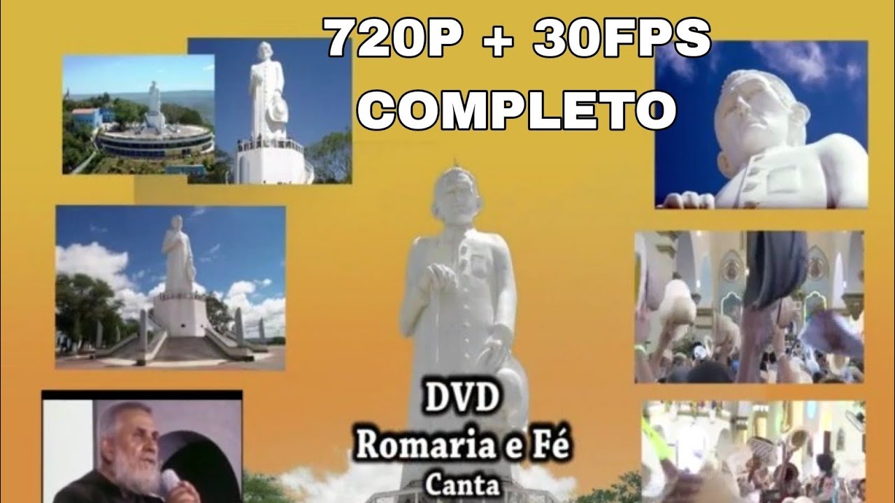 DVD - ROMARIA E FÉ - COMPLETO 720P + 30FPS
