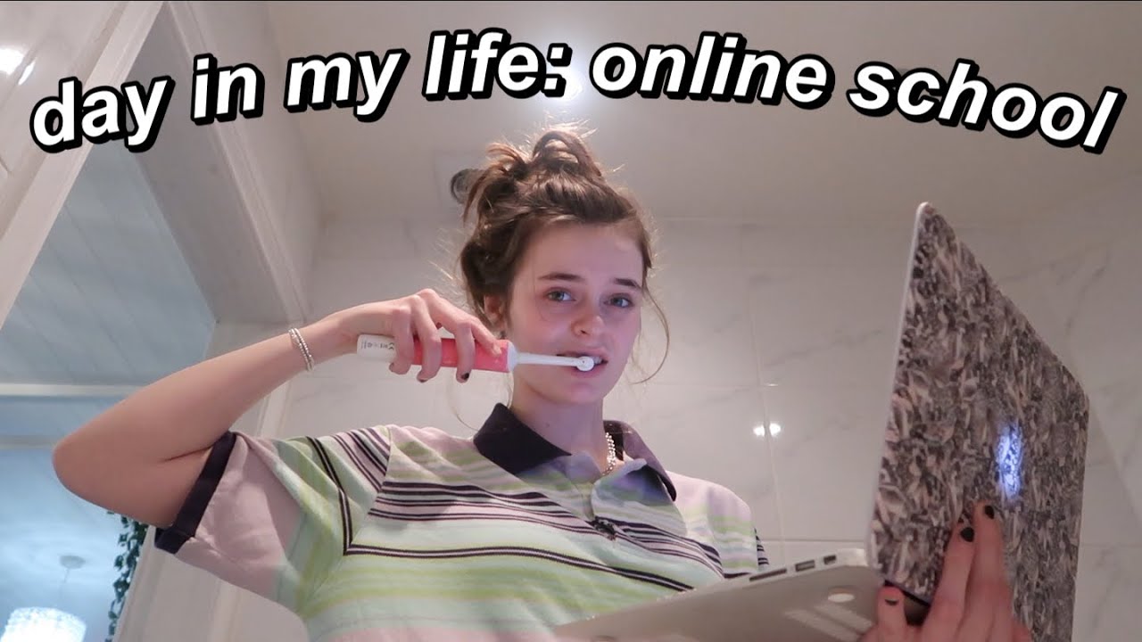 online school day in my life