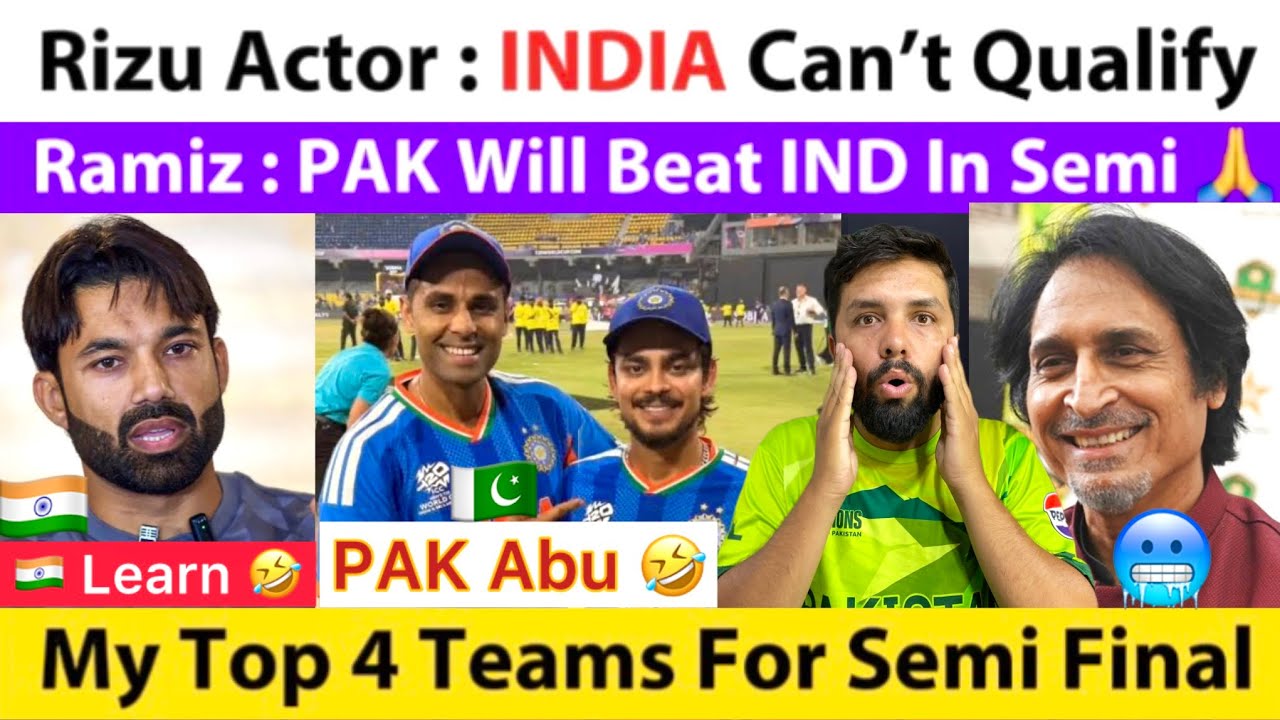 Rizwan : India Can’t Qualify Into T20 WC 2026 | Ramiz PAK Will Beat IND In Semi | My Prediction |