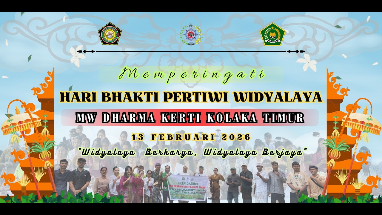 Hari Bhakti Pertiwi Widyalaya @mwdharmakertikoltim Widyalaya Berkarya Widyalaya Berjaya