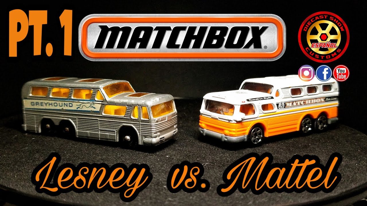 #RestauracionMatchbox Restauracion Custom Matchbox Lesney 1966 Greyhound Bus No  66 C Pt  1