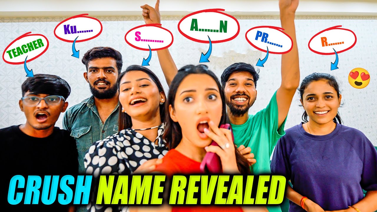 Team's first CRUSH name Revealed 😍 | A FUN VLOG