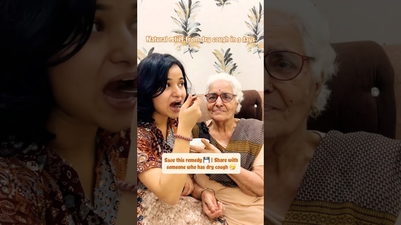 Dry Cough Home Remedy | Dadi Ke Nuskhe with Paan Patta, Ginger & Honey | Natural Cough Cure #viral