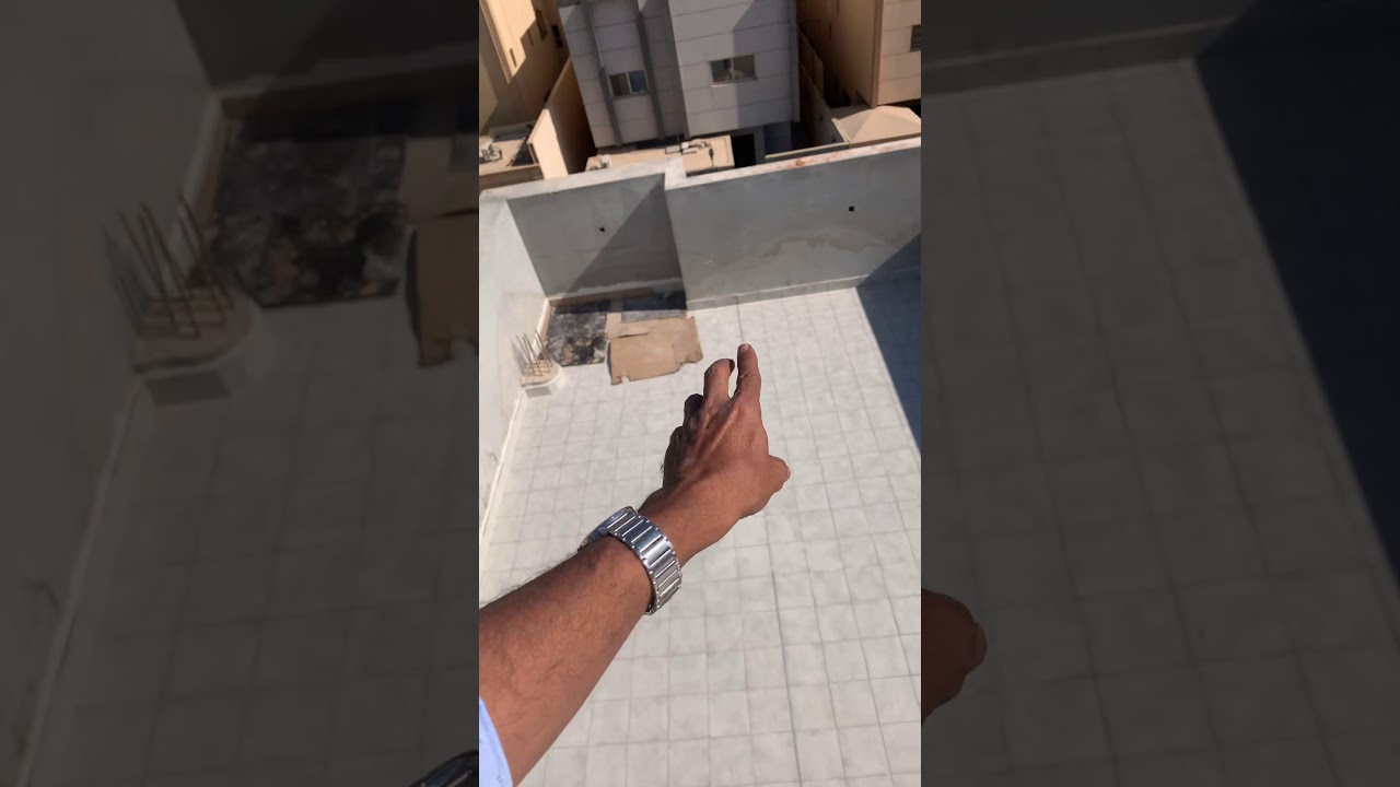 الخطوة ال26 من خطوات بناء بيت العمر /تبليط الاسطح /خالد المالكي
