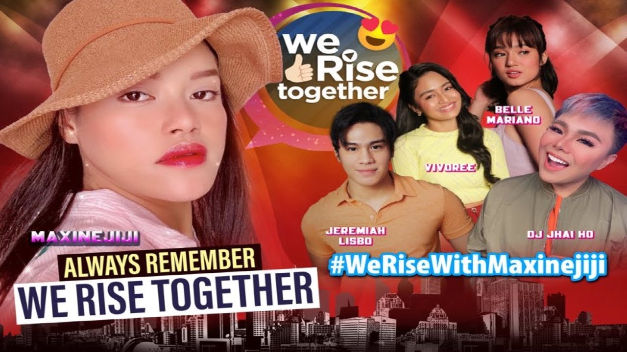 #WeRiseTogether LIVE with Maxinejiji | Belle Mariano, Jeremiah Lisbo, Vivoree, DJ Jhai Ho