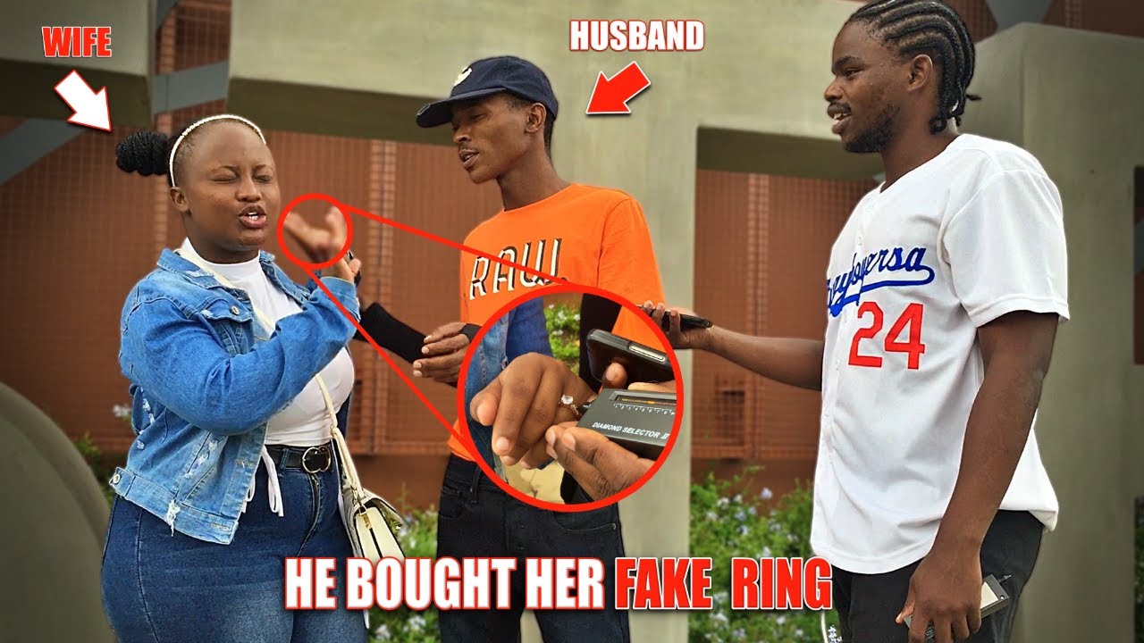 TESTING STRANGERS DIAMONDS 💍💎 WEDDING RINGS