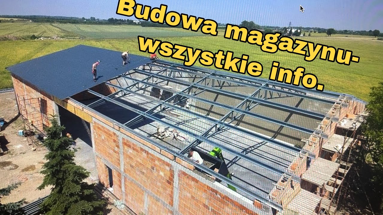 #432- Budowa hali magazynowej 36x24! Ile kosztuje taki magazyn? Wszystkie info. o budowie od A-Z!