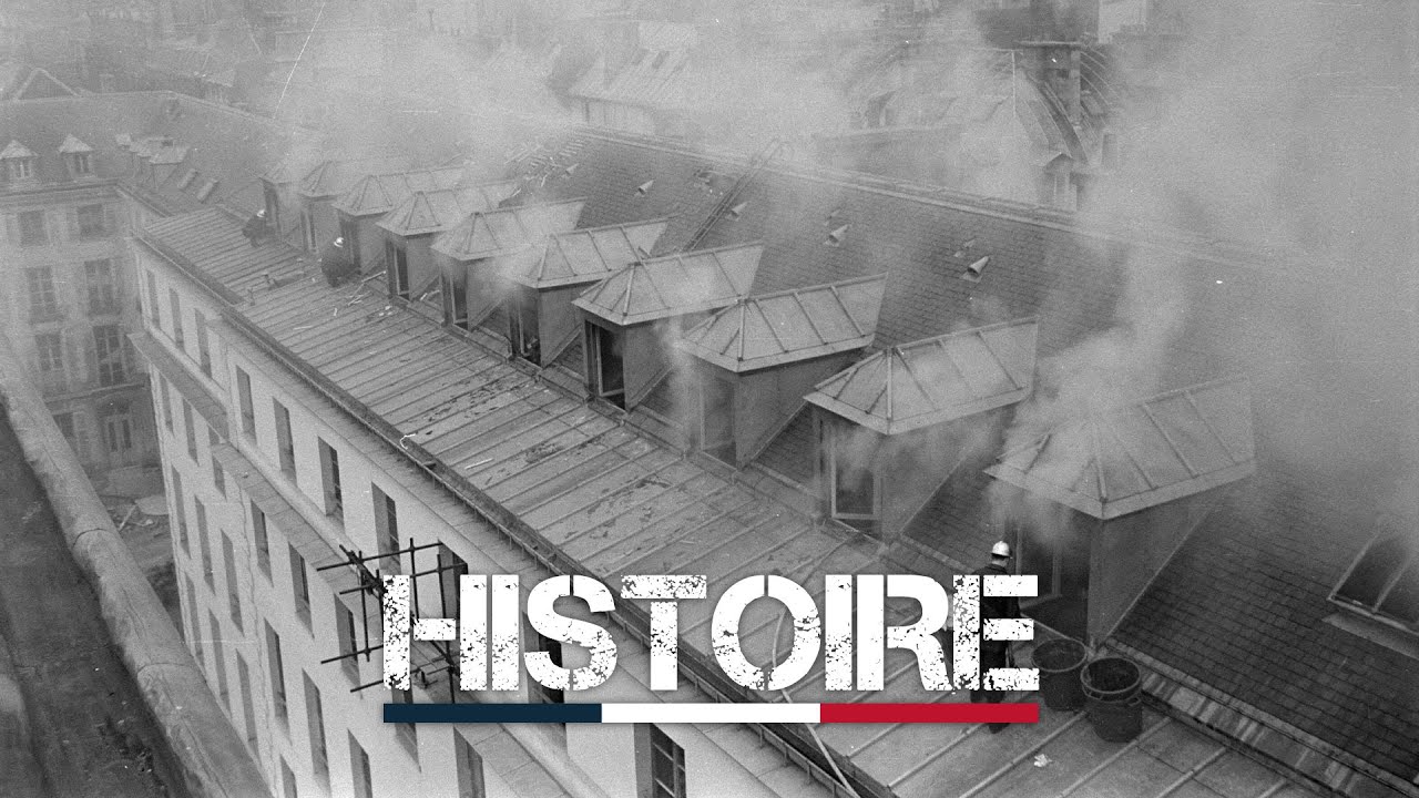INCENDIE AUX MAGASINS GÉNÉRAUX À PARIS 1990
