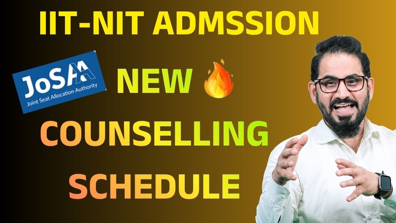 JoSAA Counseling Schedule🔥 IIT-NIT Admission🚨#jee #jeemain #jee2026 #neet #shorts #jeeadvanced