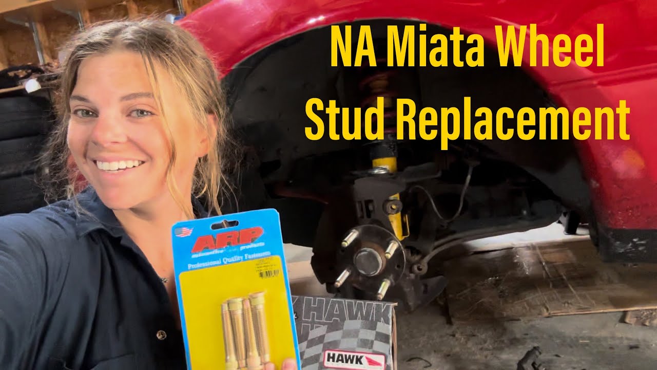 NA Miata gets ARP Extended Studs!