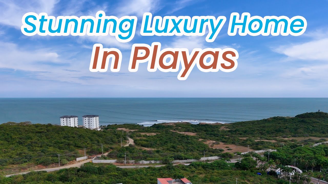 🏖️ Beachside Home for Sale in Playas, Ecuador | Ocean Views + Furnished + Appliances Included