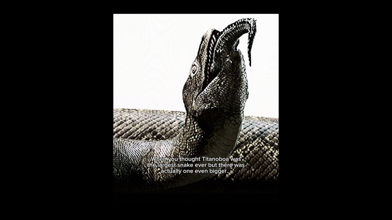 Titanoboa wasn&rsquo;t the longest snake&hellip; #prehistoric #titanoboa #snake #vasukiindicus #dinosaur #animals