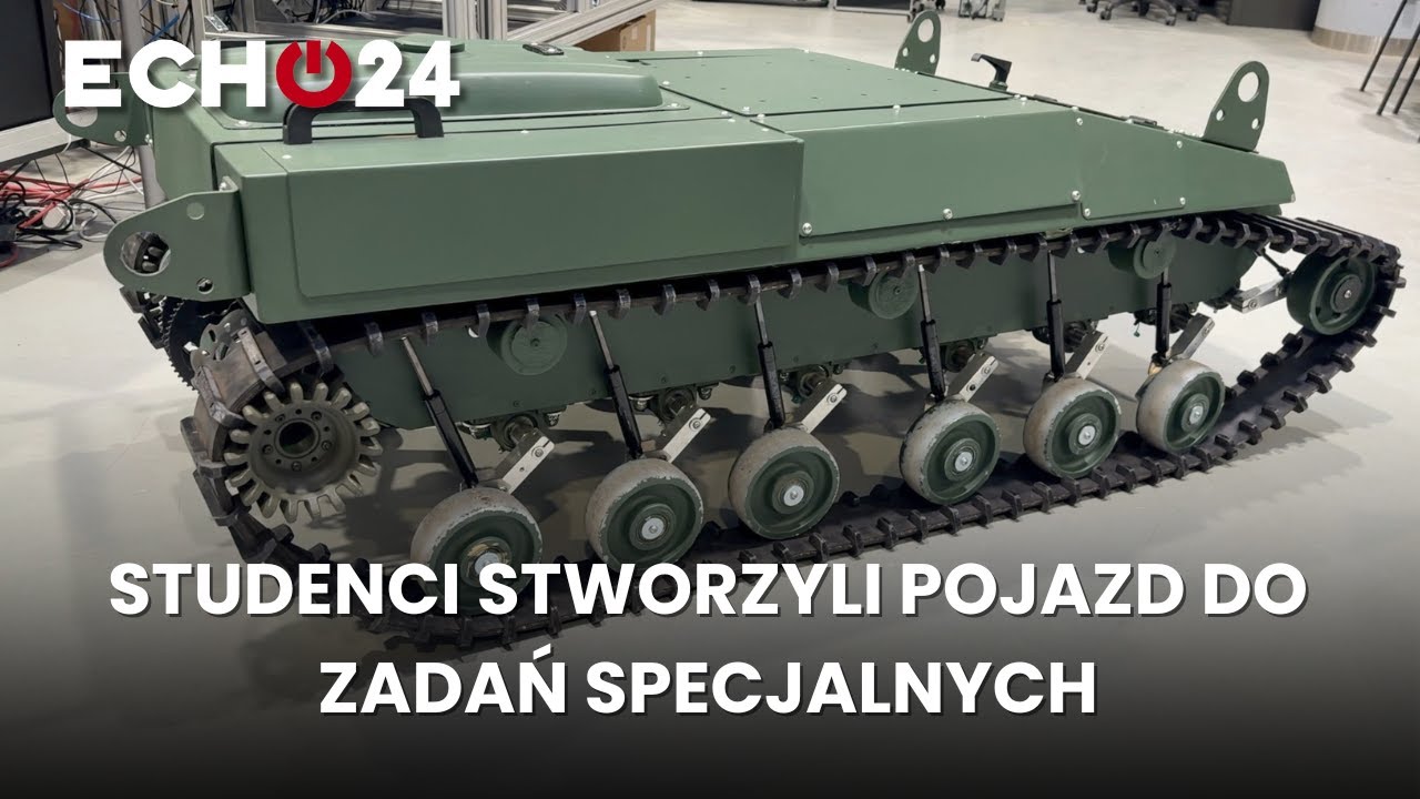 Studenci stworzyli pojazd do zadań specjalnych