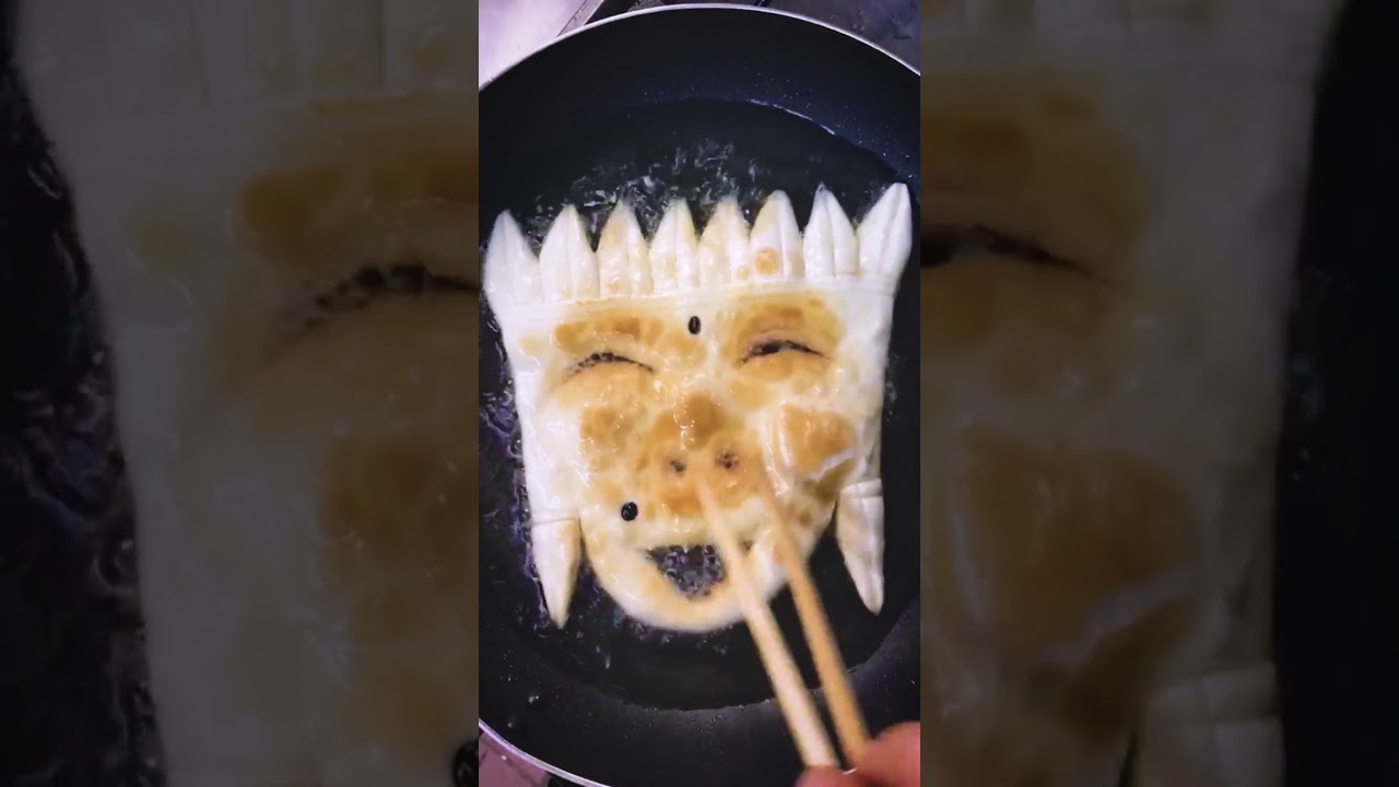 Delicious pig head flour pie-Pasta Art Series