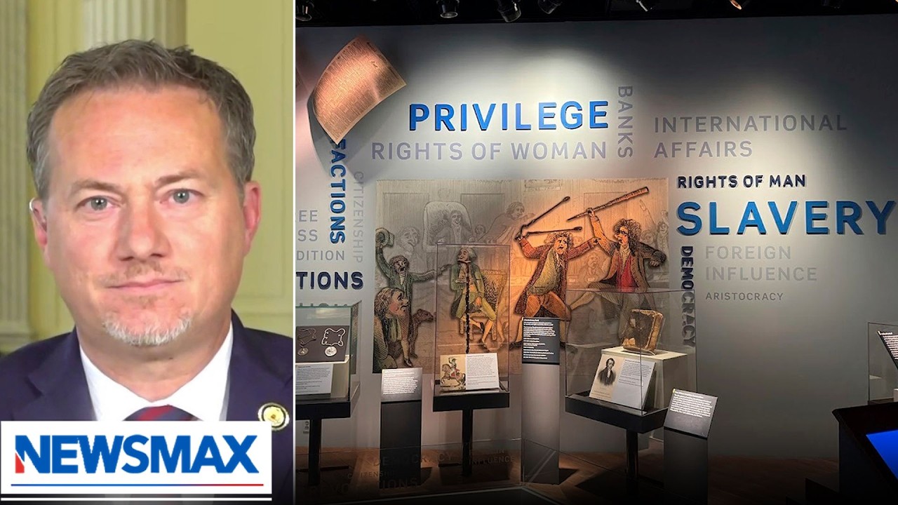Rep. Cloud slams Smithsonian: Not your father's American History Museum | Wake Up America