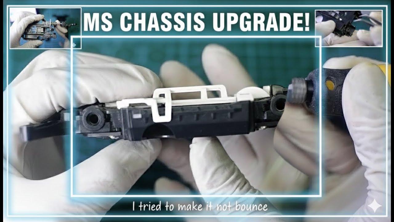 OH JADI GINI CARANYA BIAR  GA MANTUL 😭(MAKING MS CHASSIS INNER SUSPENSION) #tamiya #mini4wd #diy