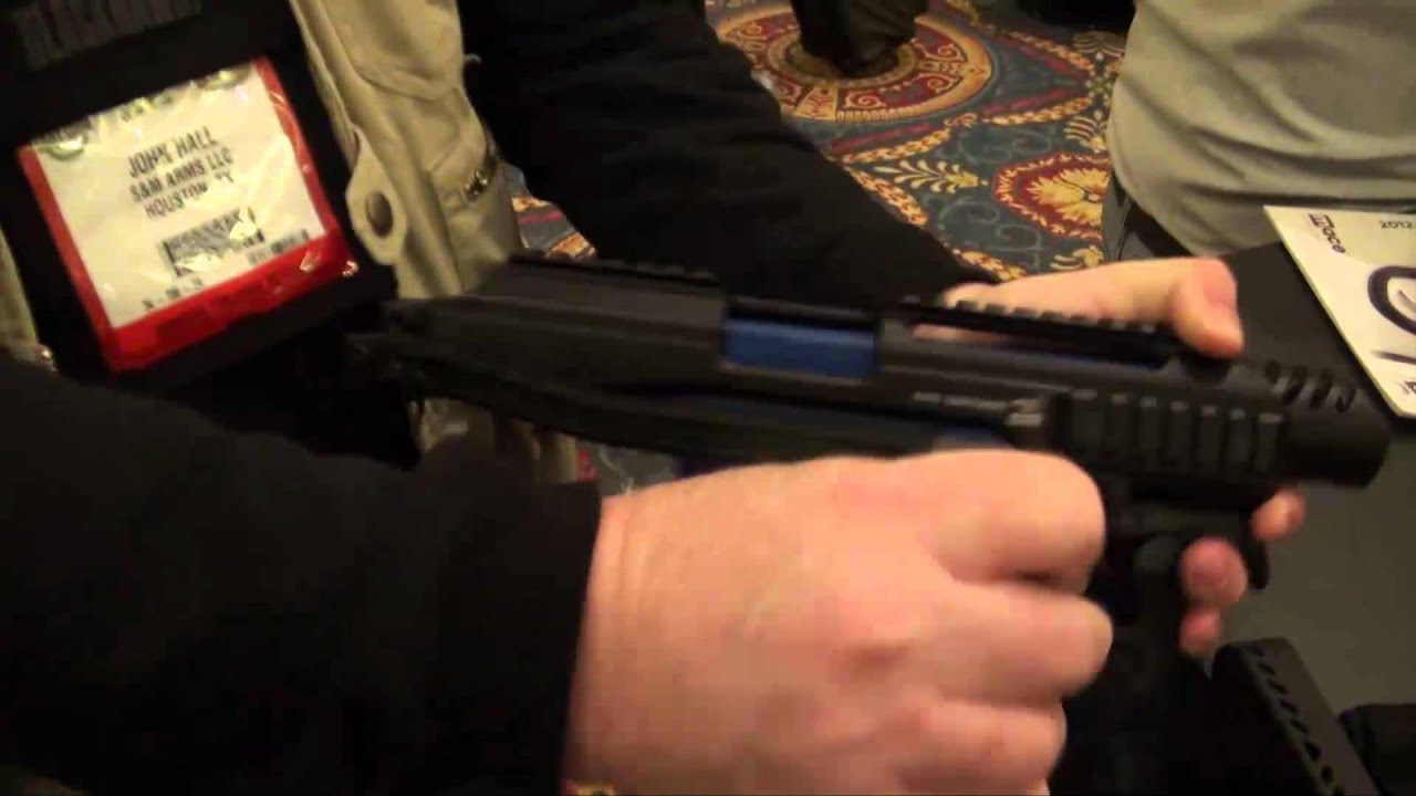 www.TexasGunTrust.com Shot Show 2012 - Mako Defense KPOS Glock Carbine Chassis