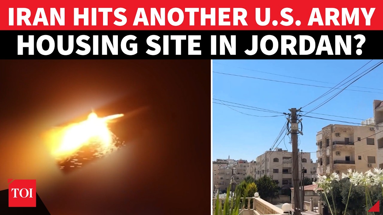 BIG ATTACK! Iran Pounds Jordan With Fresh Missile Wave; US Army Housing Sites Targeted Again?