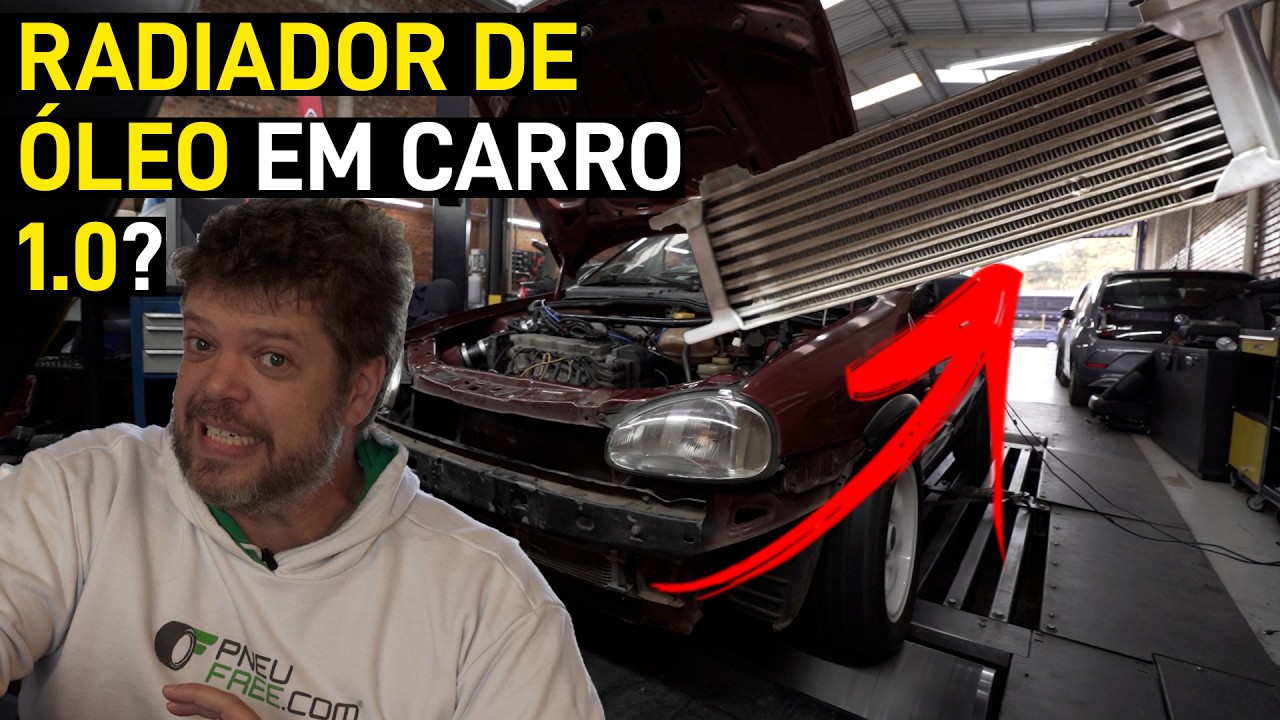 Radiador de óleo em carro 1.0 faz sentido? Testei! #AltaRPM Ft. #MotorhausPerformance