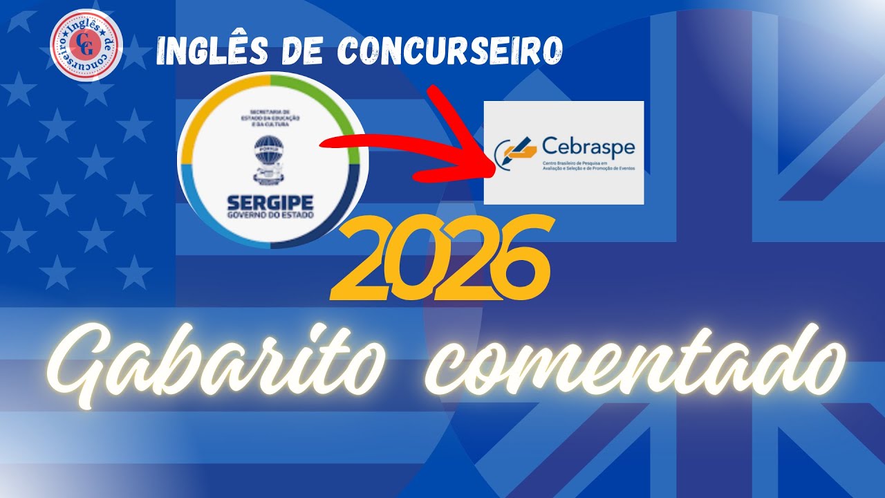 SEDUC SE 2026 - GABARITO COMENTADO