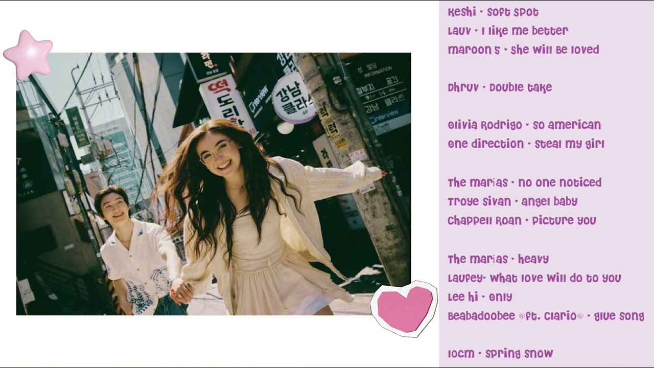 ⋆ ˚｡⋆୨୧˚ kitty + minho playlist (w/ voiceovers)