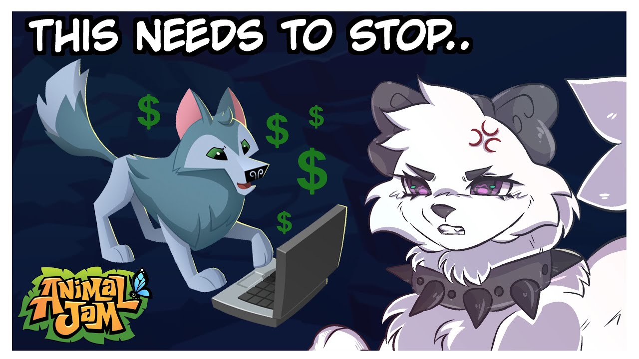 People Scam REAL Money on Animal Jam..