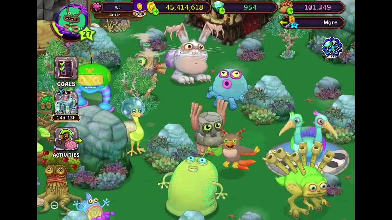 ONE OF MY LUCKIEST MOMENTS IN MSM… (scratch ticket) (my singing monsters)