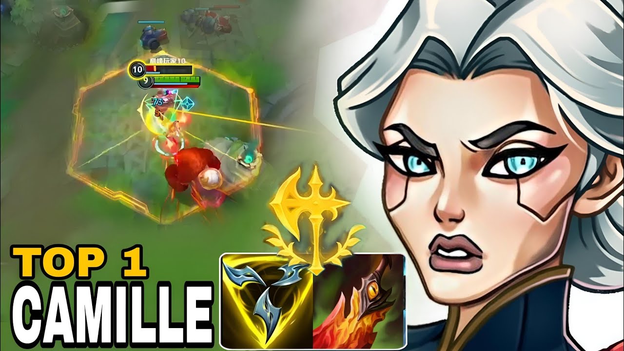 TOP 1 CAMILLE GAMEPLAY IN CHINA SERVER | CAMILLE 1V9