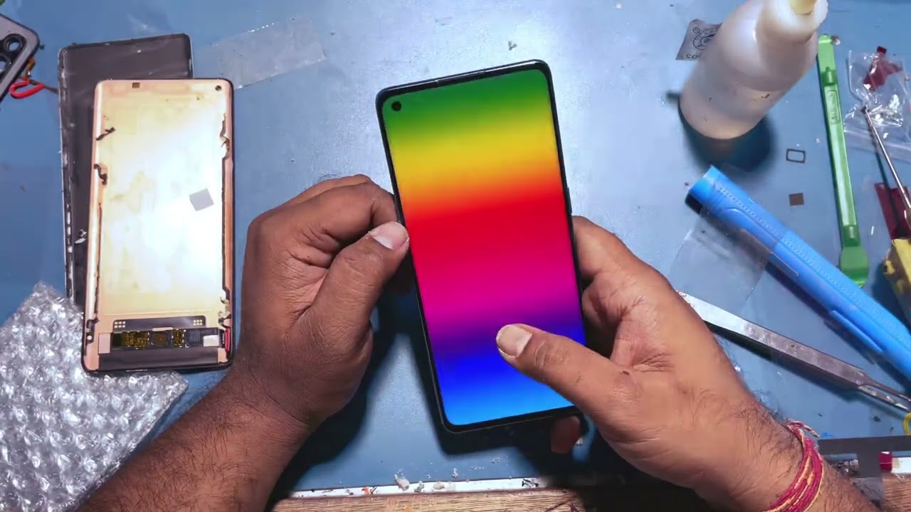 OPPO RENO 5 PRO BLUE LINE DISPLAY CHANGE LOWEST PRICE