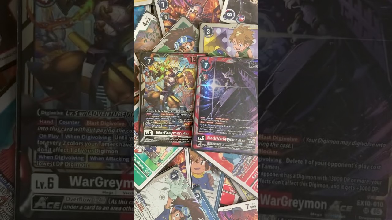 UPDATED: DIGIMON ADVENTURE DECK! EX10!
