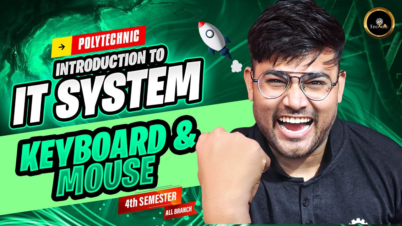 Introduction to It System  : KEYBOARD AND MOUSE  | #astechnic #polytechnic2ndsemester #itsystem