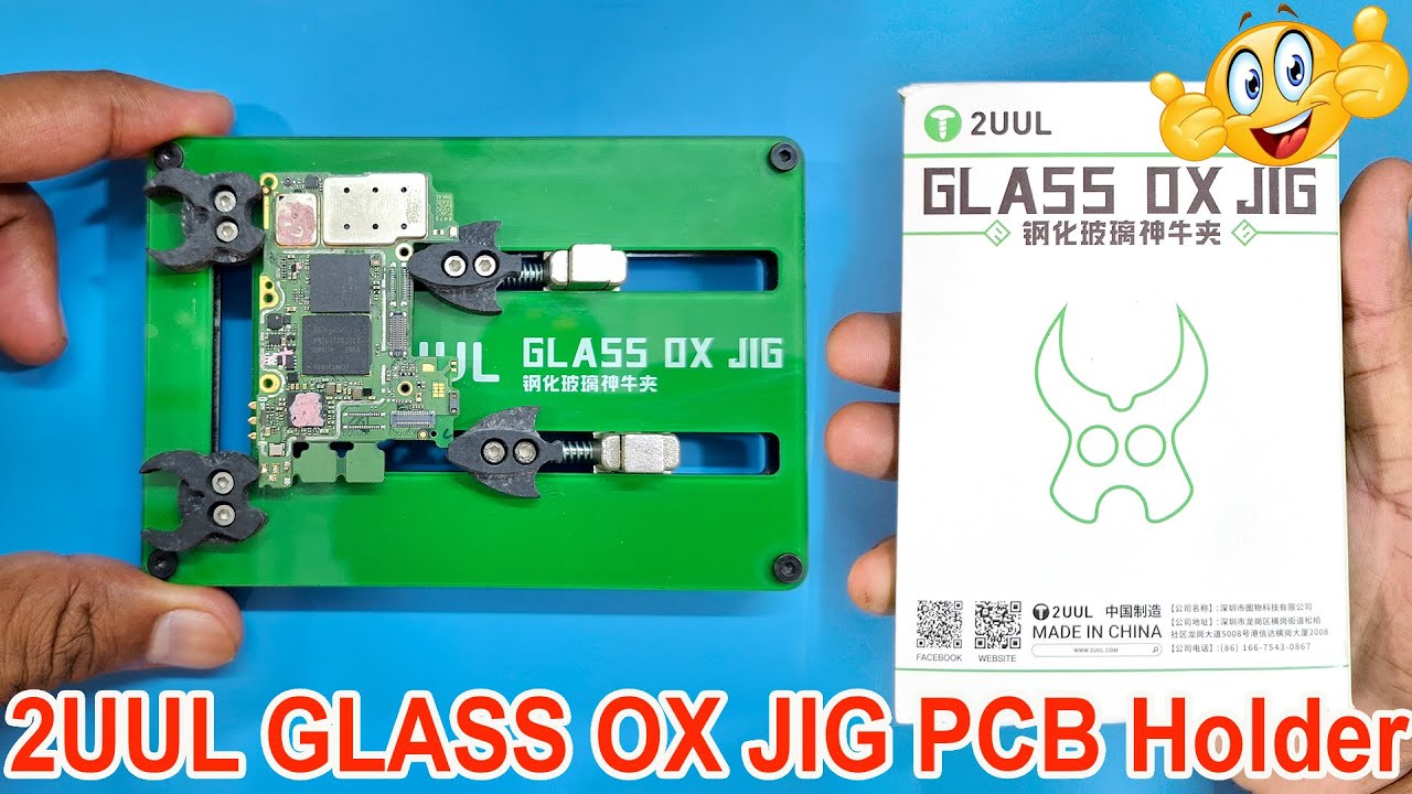 2uul BH21 GLASS OX JIG Universal Mobile Phone PCB Motherboard Glass Fixture