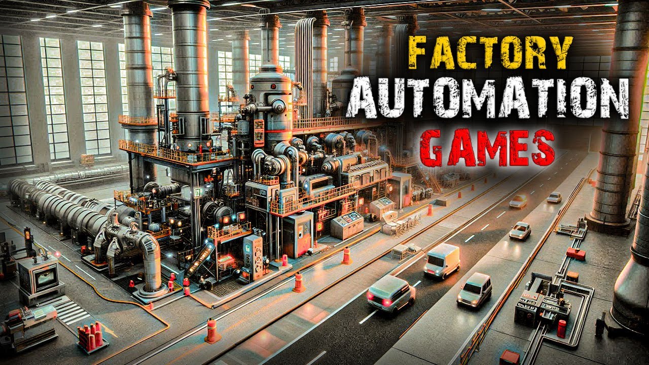 10 лучших игр по автоматизации производства | Factory Building 2025