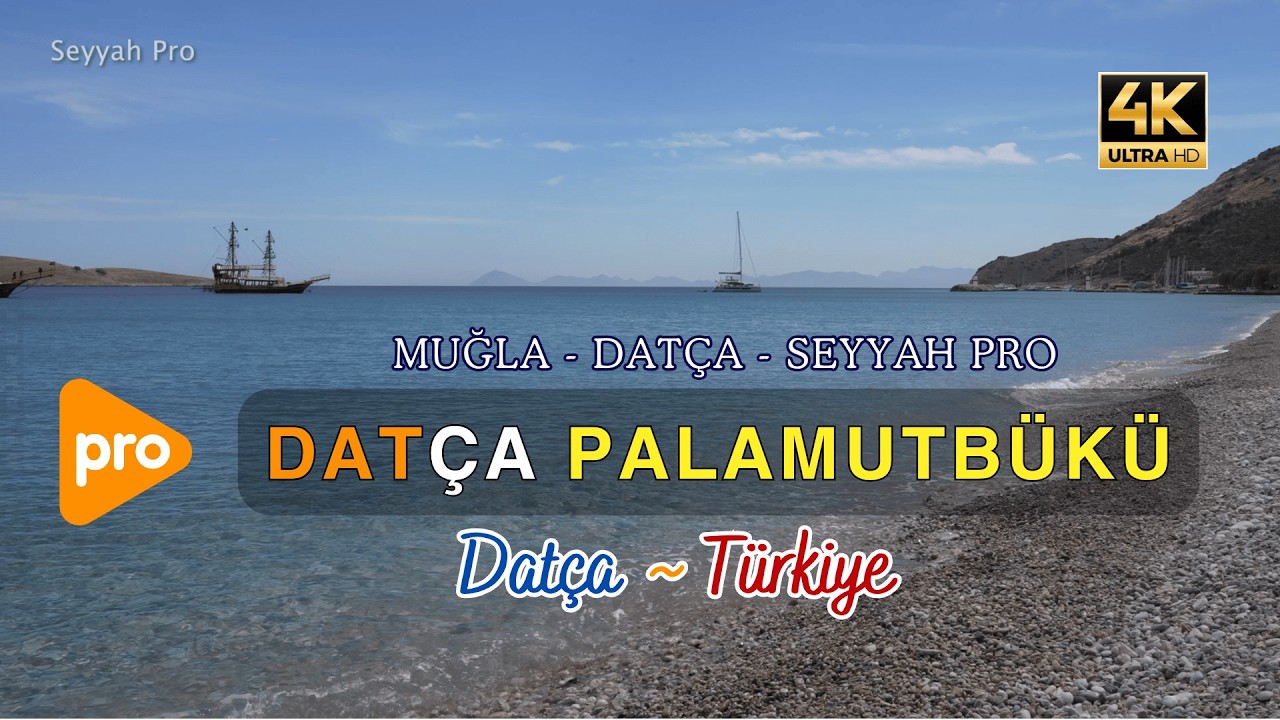 Datça - Palamutbükü Plajı 4K Profesyonel Çekim | Datça'nın Saklı Cenneti