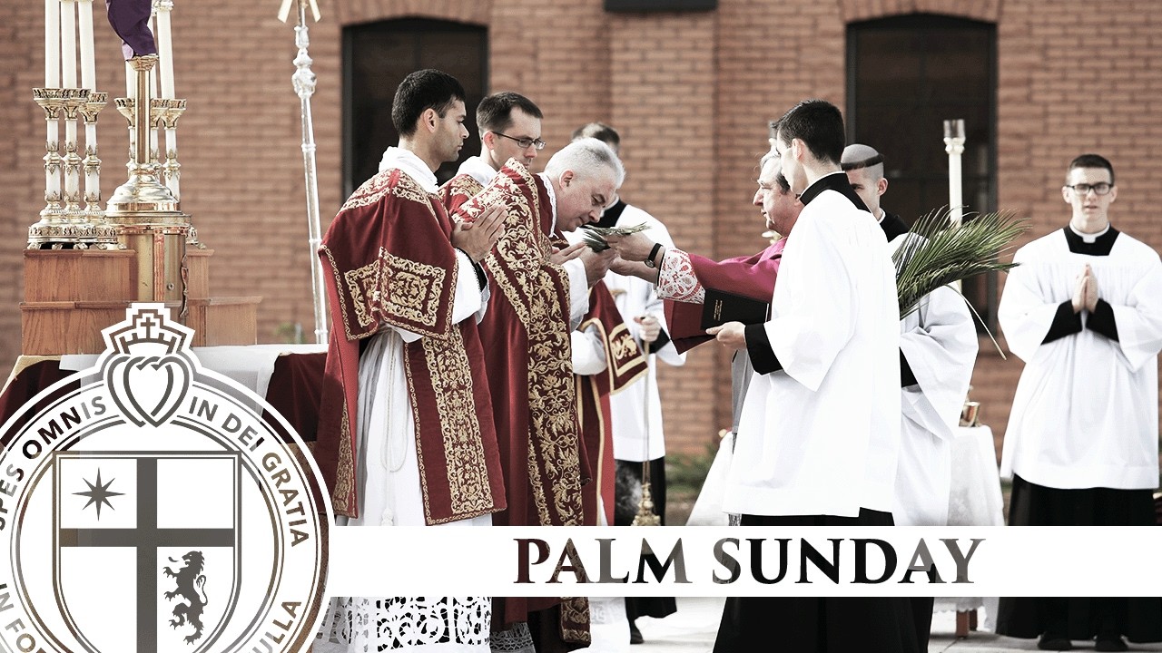 Solemn High Mass & Procession - Palm Sunday - 3/29/26