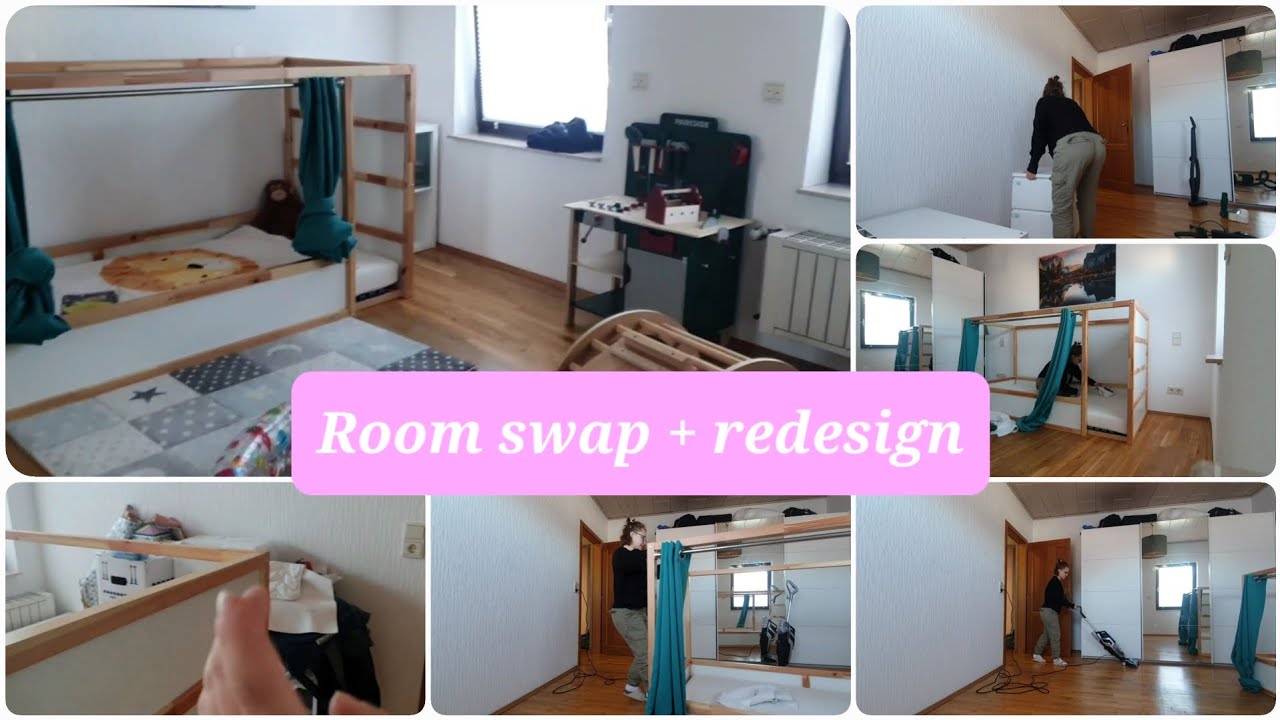 Room swap | Kinderzimmer makeover | schönes Wochenende