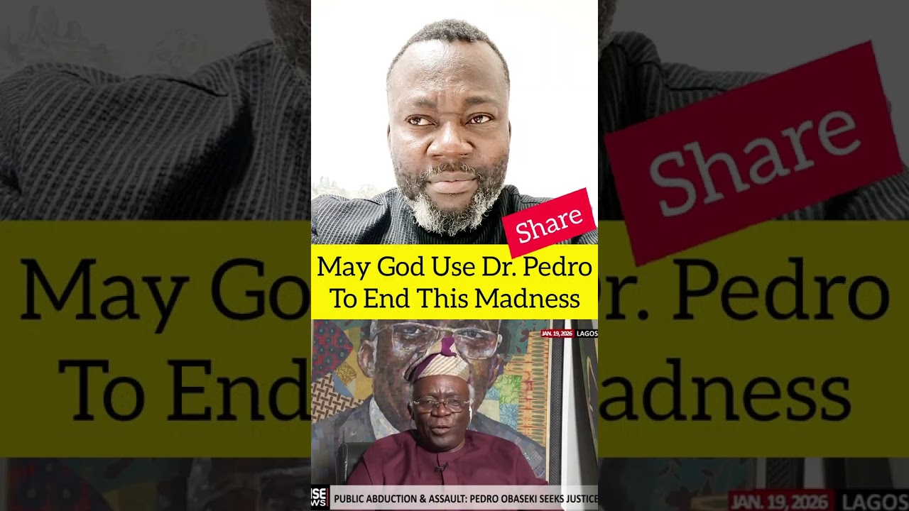Femi Falana SAN Speaks On Dr. Don Pedro's Abduction......Pls share till it gets to their sponsors 